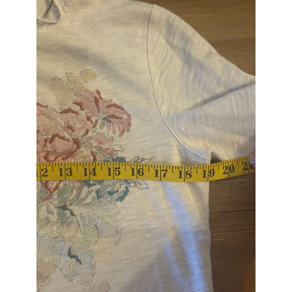 Eddie Bauer Floral Embroidered Zip Up Hoodie - Picture 8 of 9